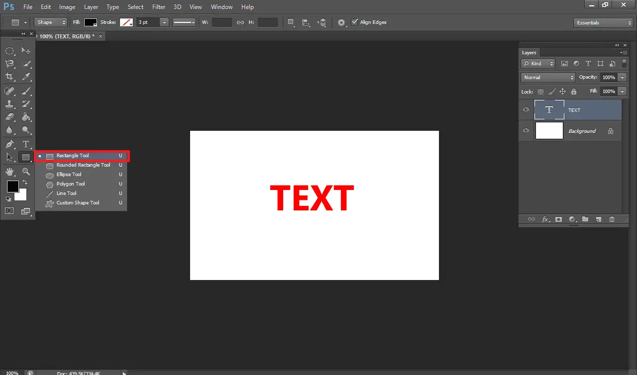 How to add background color to text in photoshop? - aGuideHub