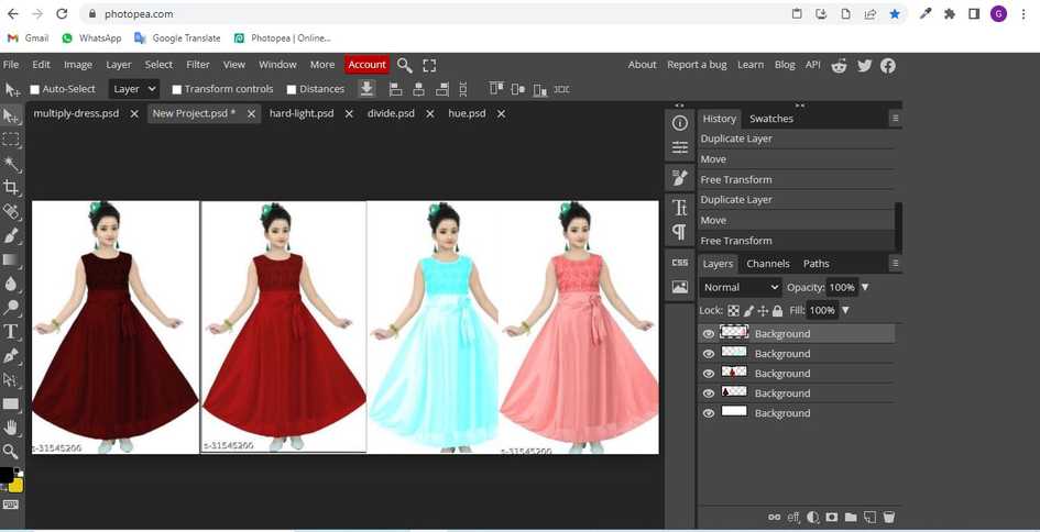 how-to-change-dress-color-in-photopea-aguidehub