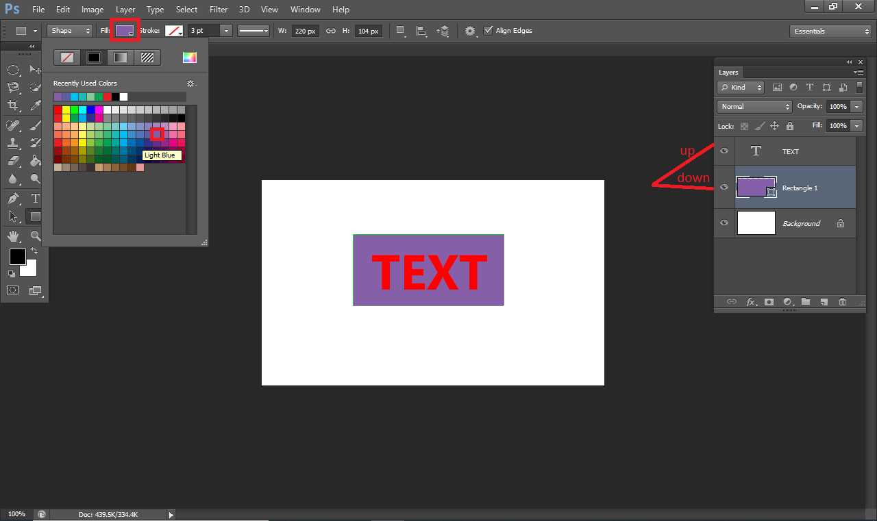 How to add background color to text in photoshop? - aGuideHub
