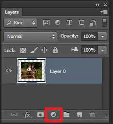 Photoshop, New, Fill, Layer