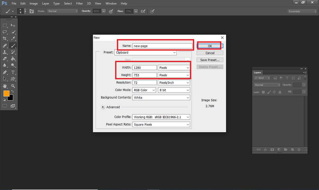 How To Add New Page In Photoshop