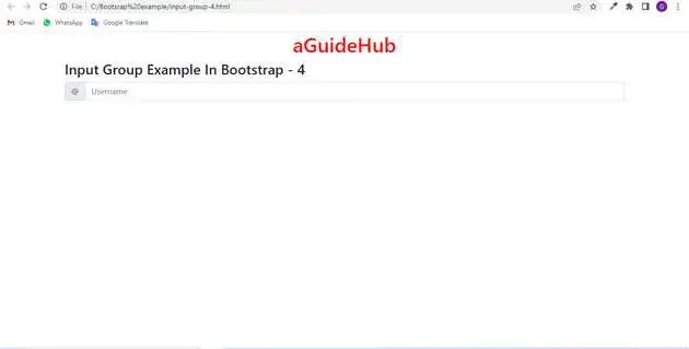 Bootstrap, Input, Group