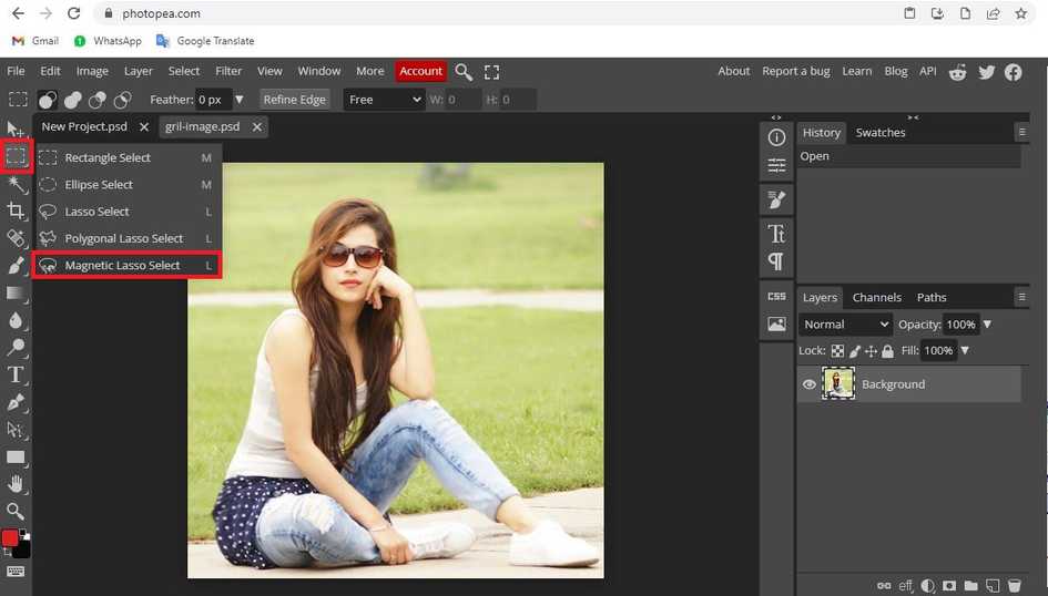 How to change skin color in photopea? - aGuideHub