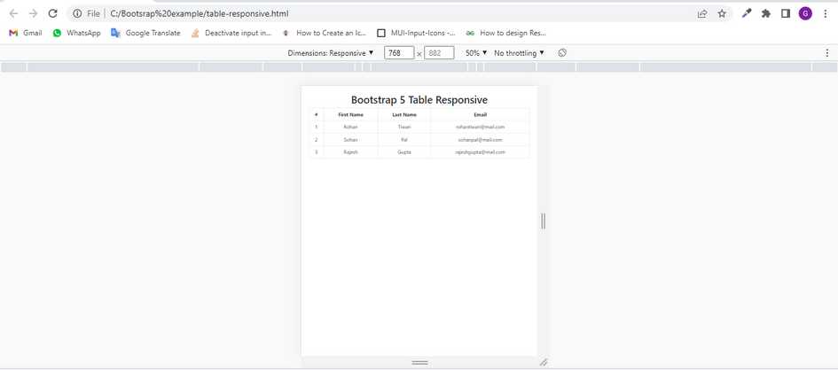 How To Make Table Responsive In Bootstrap 5? - AGuideHub