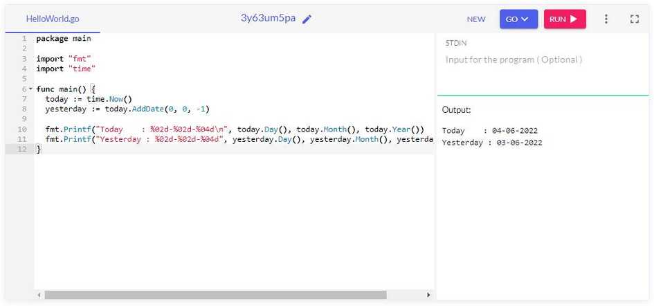 how-to-get-yesterday-date-in-golang-aguidehub