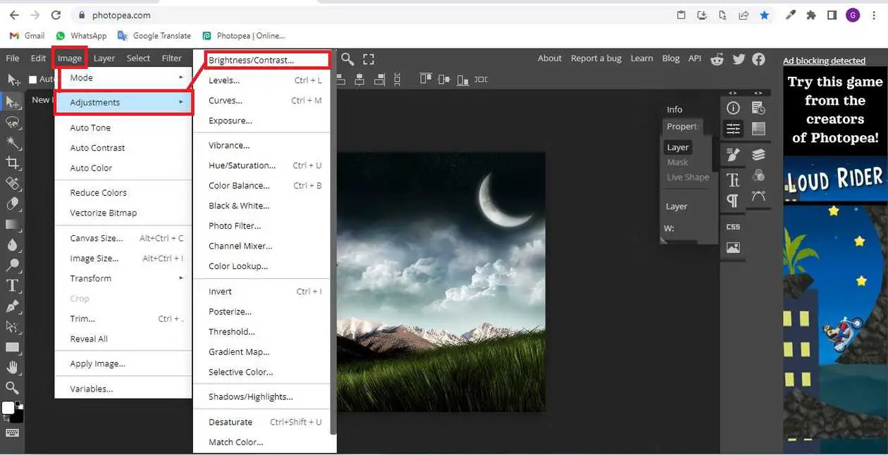 How To Change Brightness In Photopea? - AGuideHub