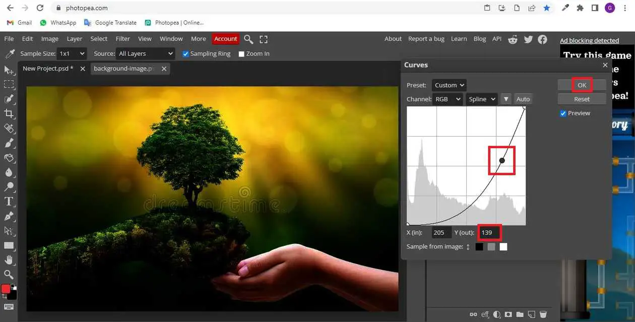 How To Darken The Background Of A Photo In Photopea? - AGuideHub