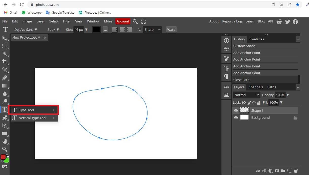 how can i curve text in in paint 3d